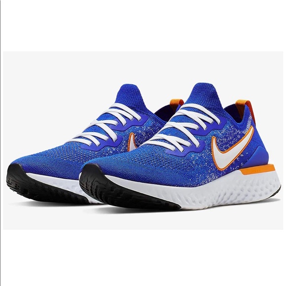 nike epic react flyknit 2 racer blue